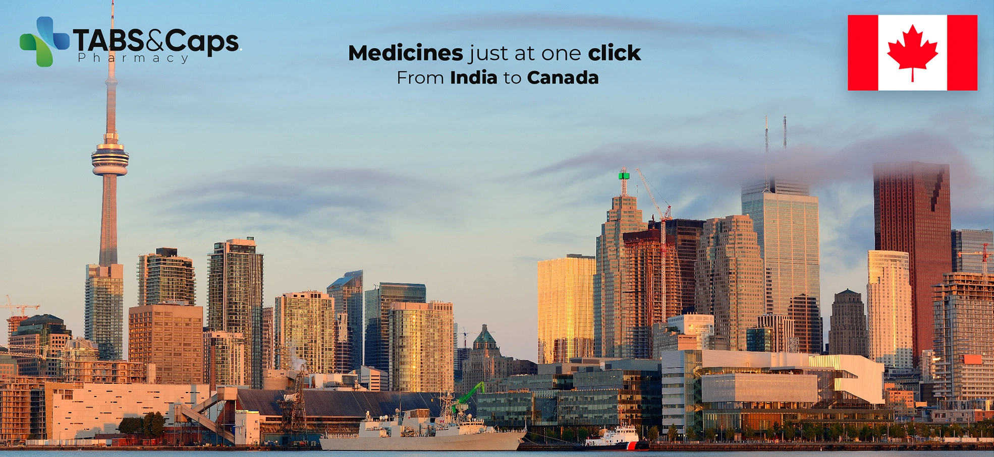 Tabsncaps medicine delivery to Canada